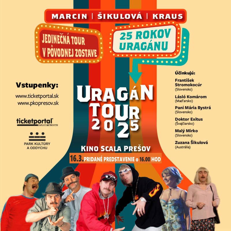 2xUragán Tour 2025