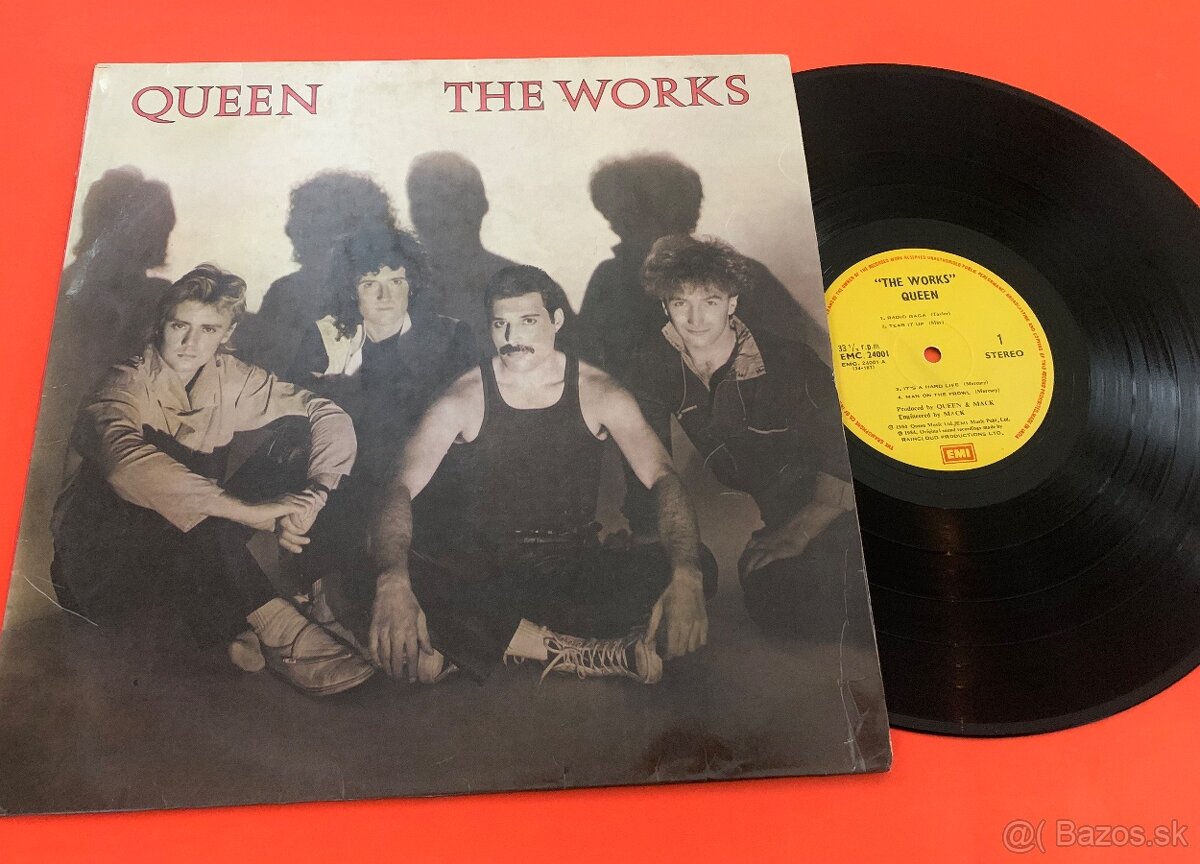 QUEEN -Works  1984 EMI INDIA PRESS