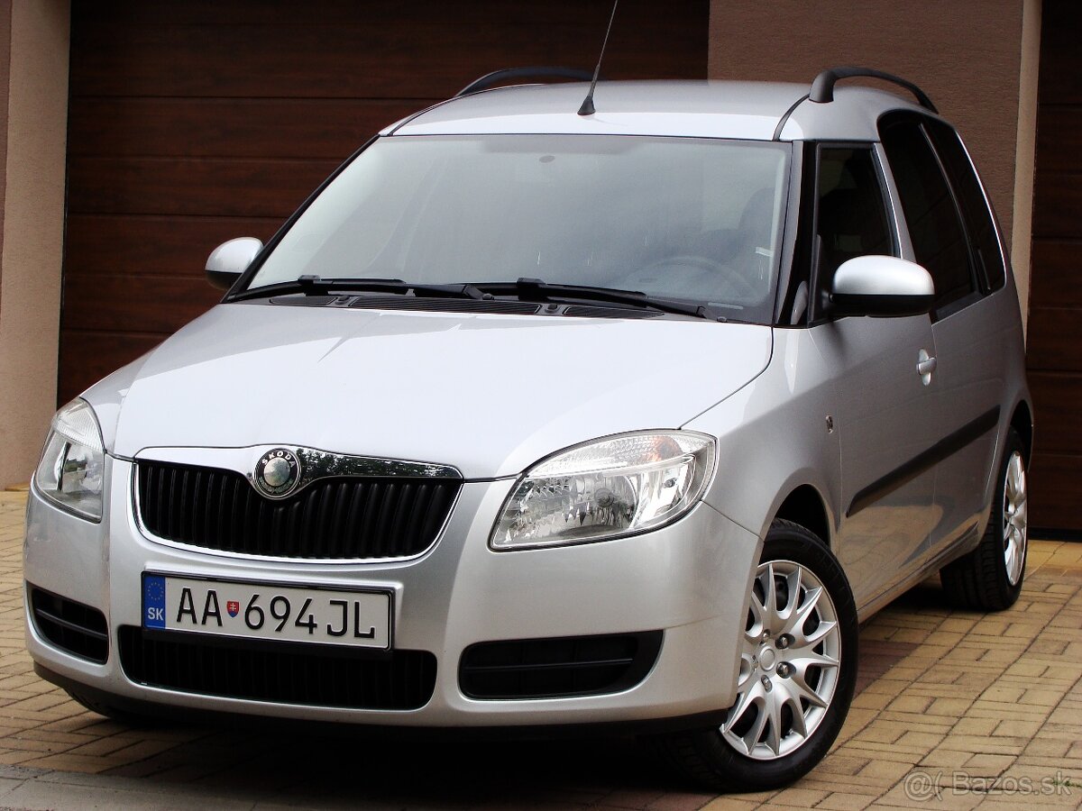 Škoda Roomster 1.6 16V Benzín-LPG Style Plus Edition