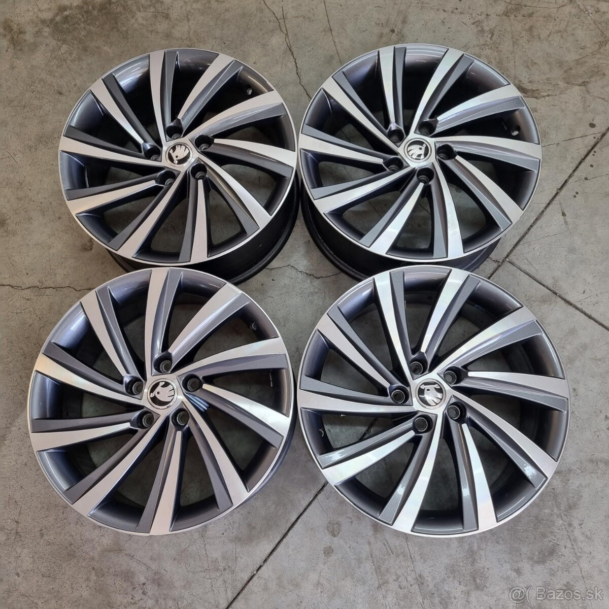 Originál ŠKODA PERSEUS disky 5x112 R18 ET48