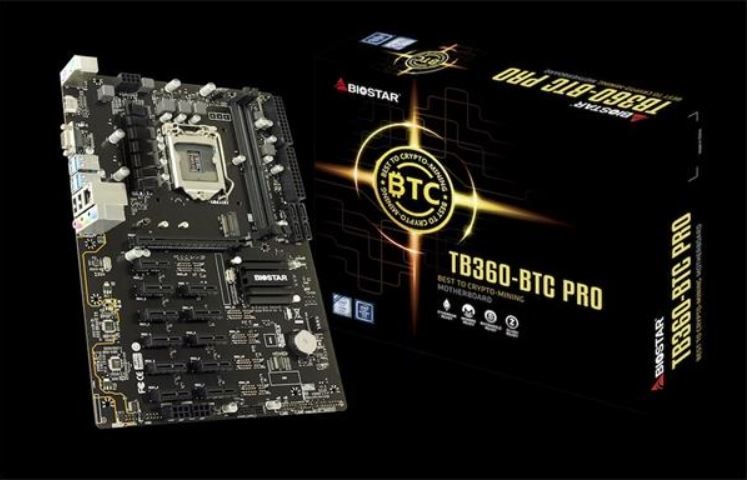 Biostar TB360-BTC PRO 12xGPU /moznost dodat s CPU/