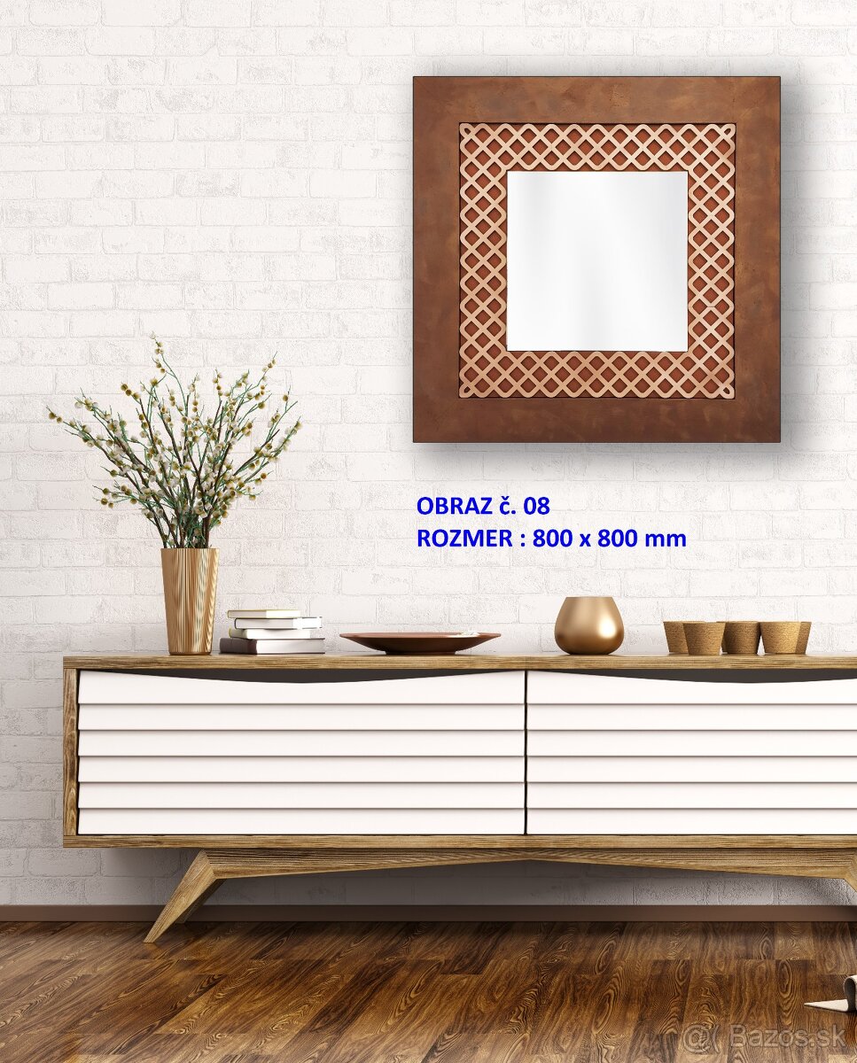 3D Obraz – Ornament na stenu