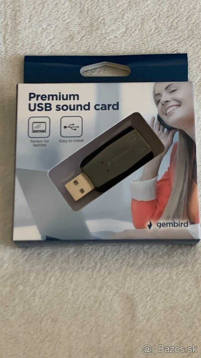 Predám USB sound card