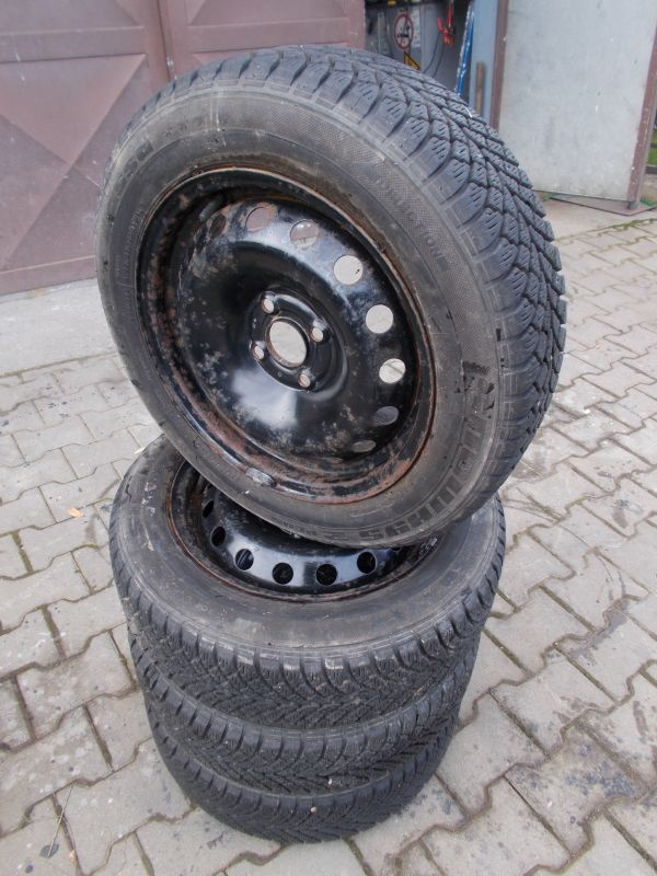 Plechové disky Fiat Grande Punto + 175/65R15