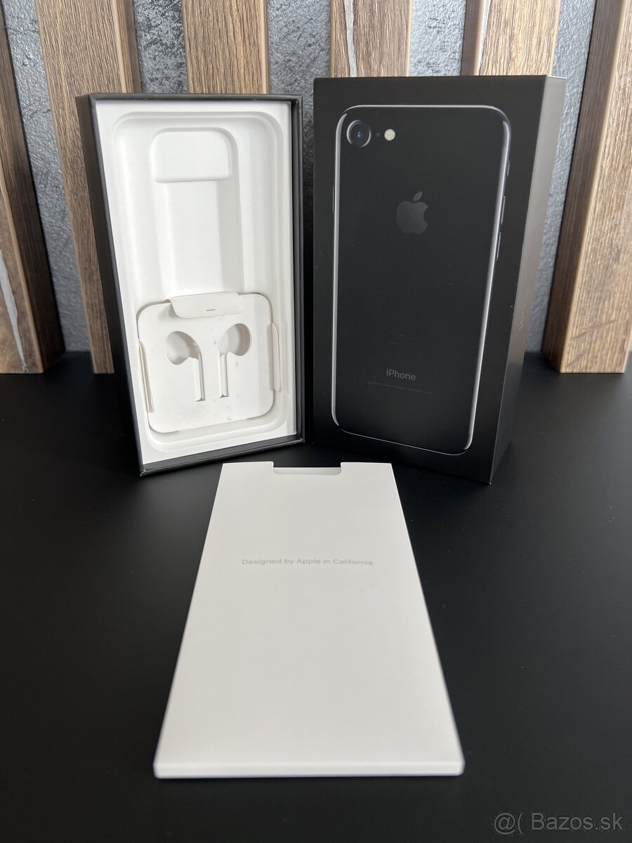 Originalna krabicka na iPhone 7 128 gb jet black