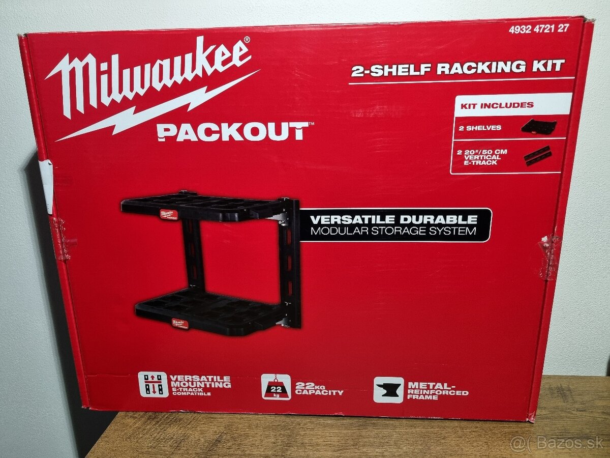 Milwaukee PACKOUT Regálový systém