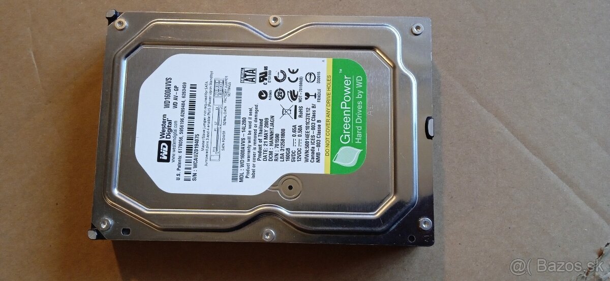 Hard disk 160 GB