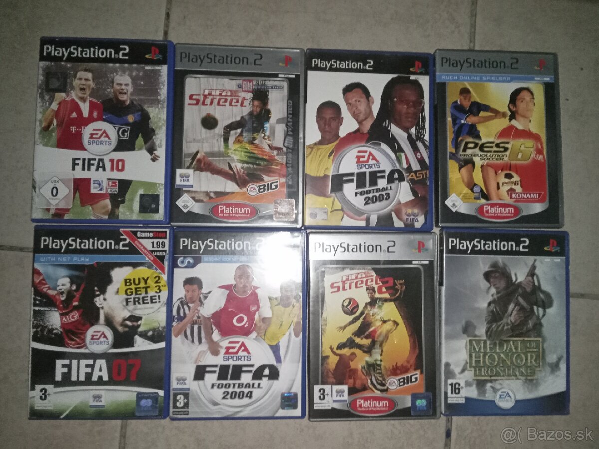 Predám hry na PS 2 kus za 2€