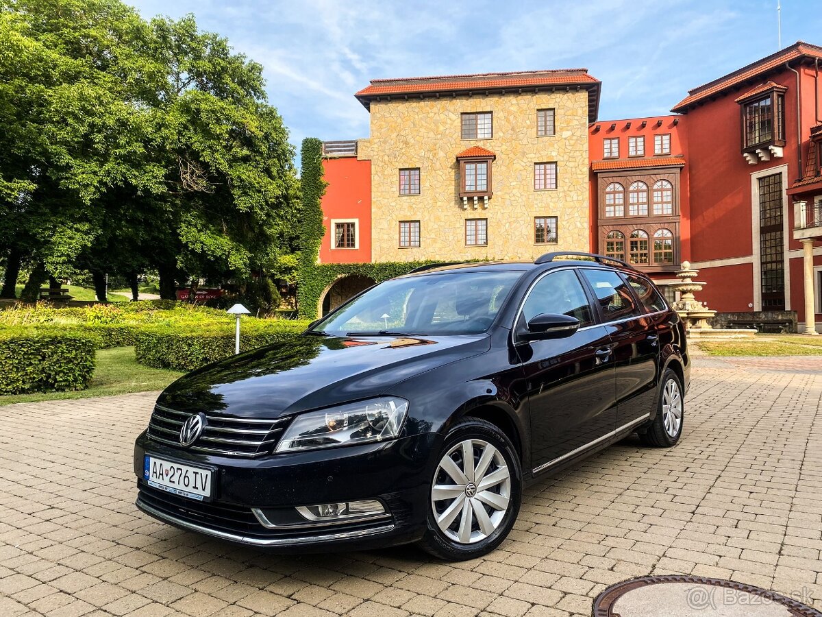 Volkswagen Passat B7 2.0TDI 125kw DSG 4x4 4motion čierna met