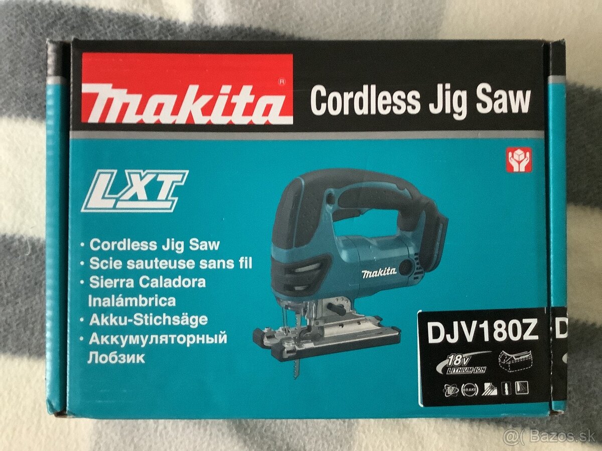 Makita 18V ,djv 180, priamociara pila, nova, originalna