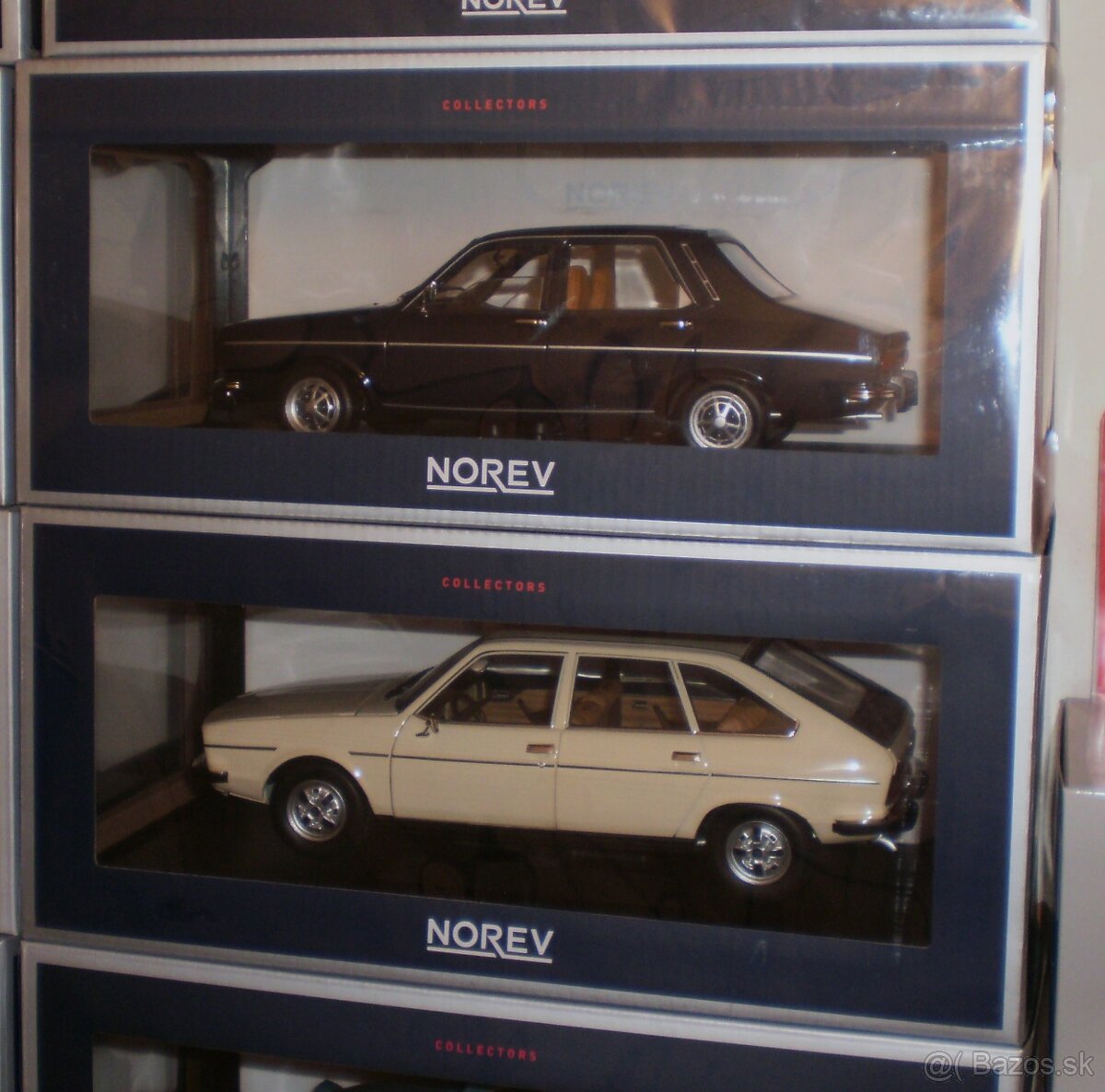 RENAULT 12 TS /1973/ a RENAULT 20 TS/1978/ , NOREV , 1:18