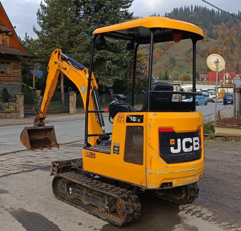 JCB 16 C bager minibager 2021