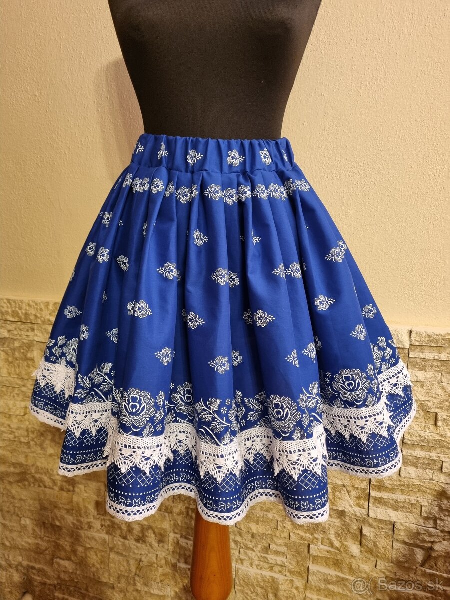 Folklórna sukňa veĺ.S,M,L,XL