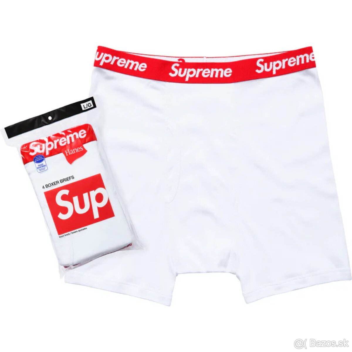 Supreme Hanes trenky 4-balenie vel. M nové