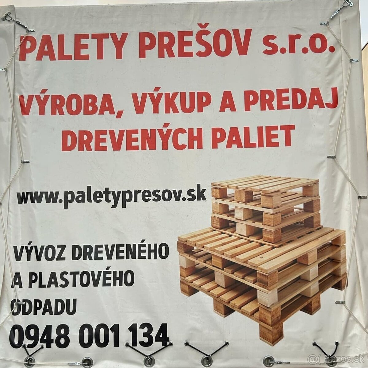 Kupa paliet – Europalety, CP palety, ohrádky