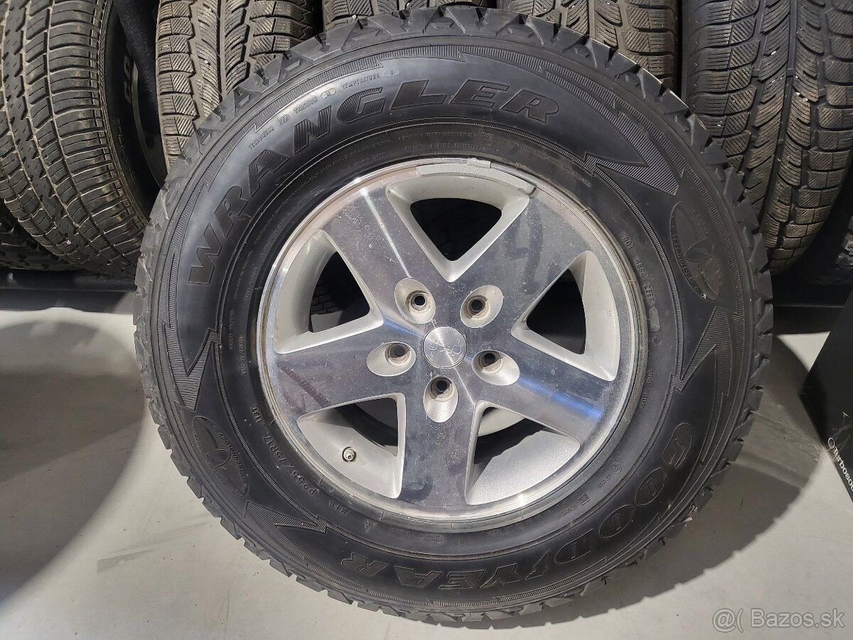 °IIIIIII° JEEP Wrangler 17" disk + pneumatika