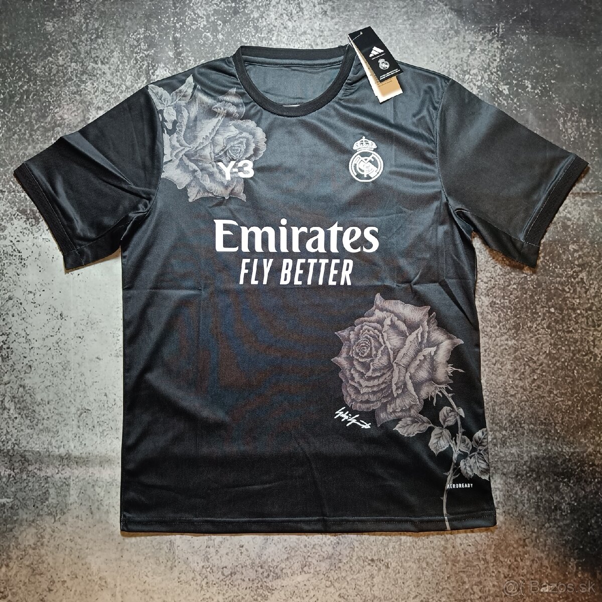 Real Madrid black rose edition jersey