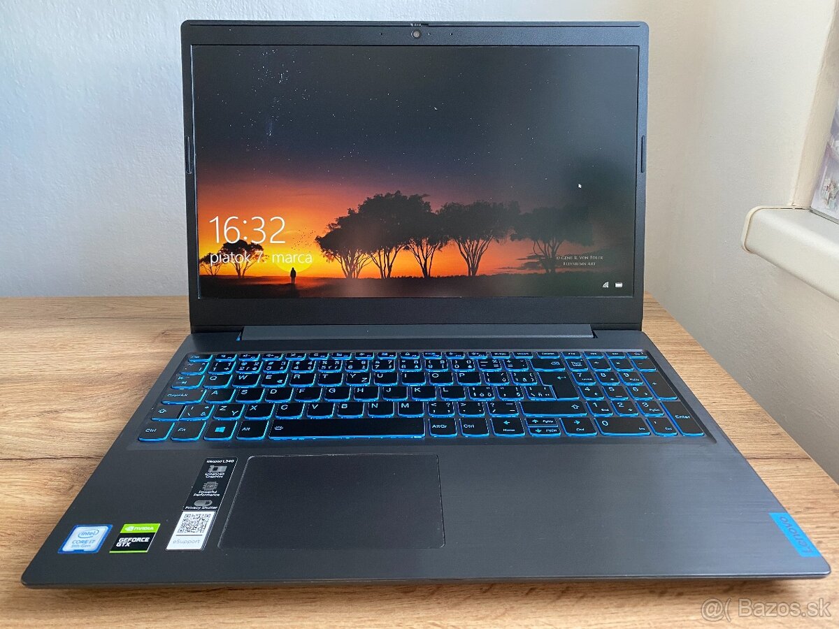 Herný notebook Lenovo IdeaPad L340-15IRH Gradient blue