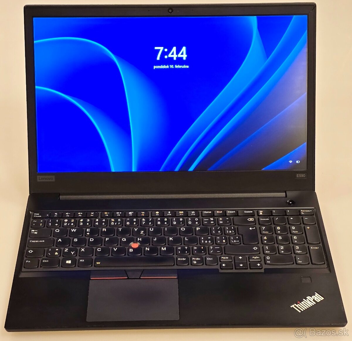 Lenovo ThinkPad E590 i7-8765U, 16GB ddr4, 512SSD Toschiba