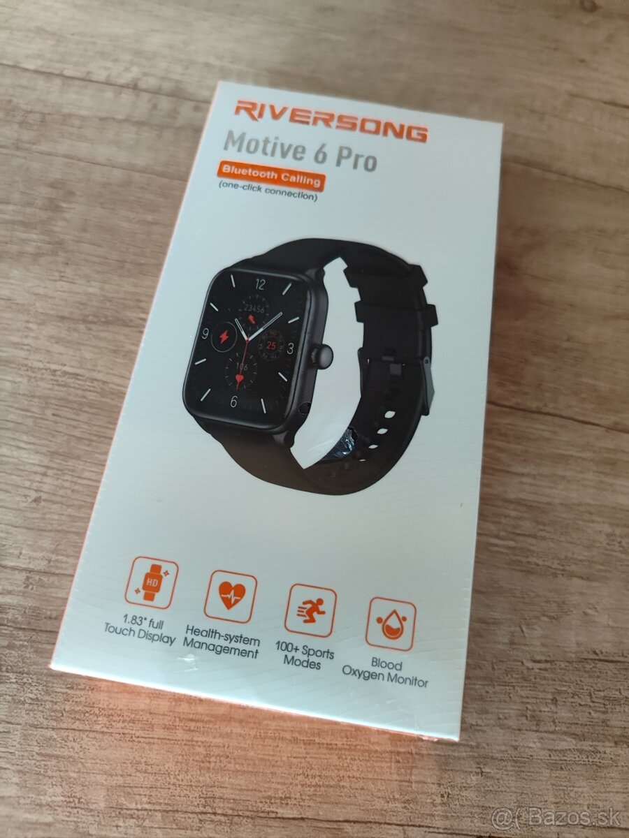 Riversong Motive 6 Pro smartwatch – nové so zárukou