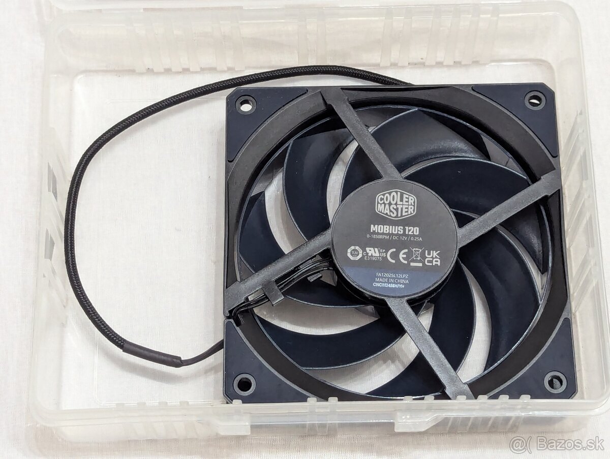 cooler master mobius 120 PC ventilátor