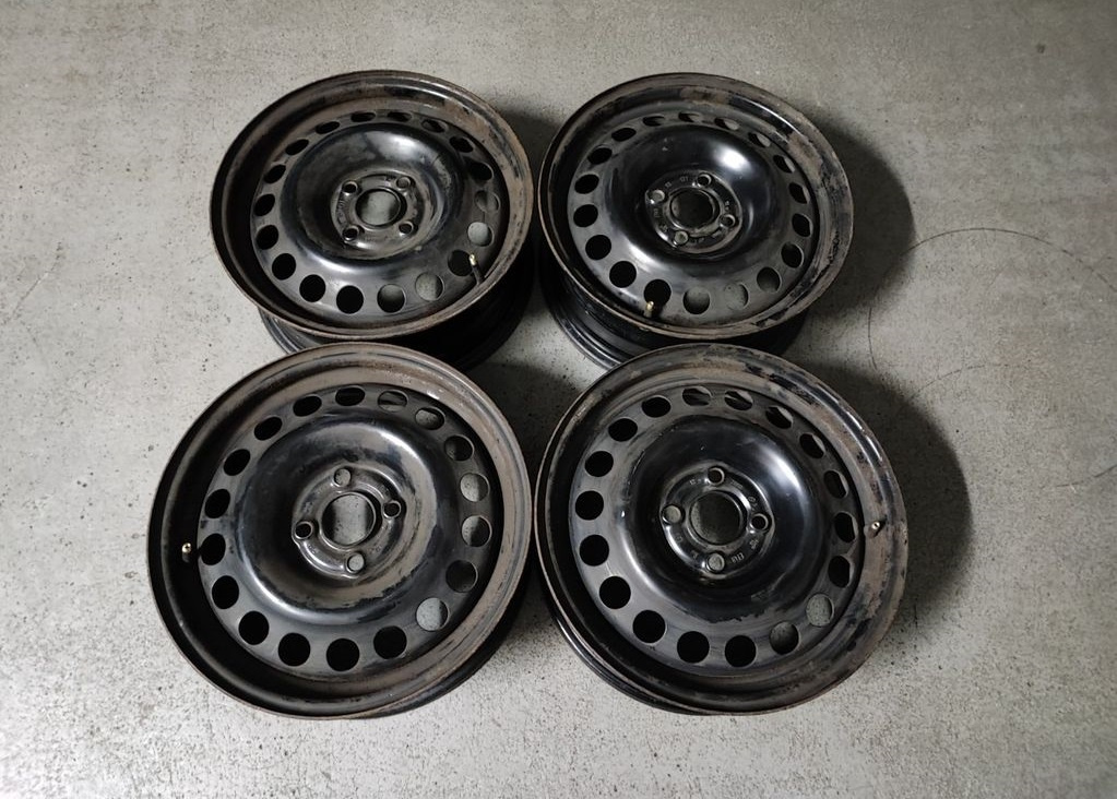 plechove disky Opel 4x100 R15 6j ET49