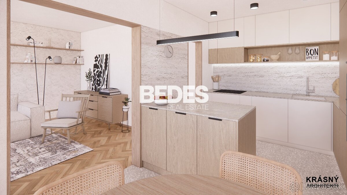 BEDES | 3 izb. byt + loggia, pivnica, Sihoť - Trenčín