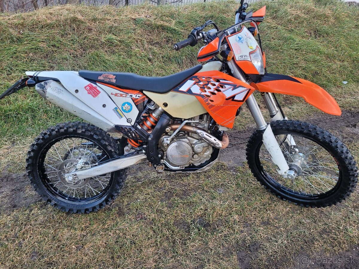 KTM EXC 400  doklady, smerovky