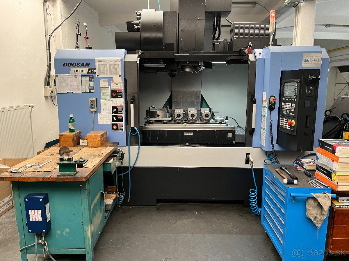 CNC obrábacie centrum DOOSAN DNM 650 II