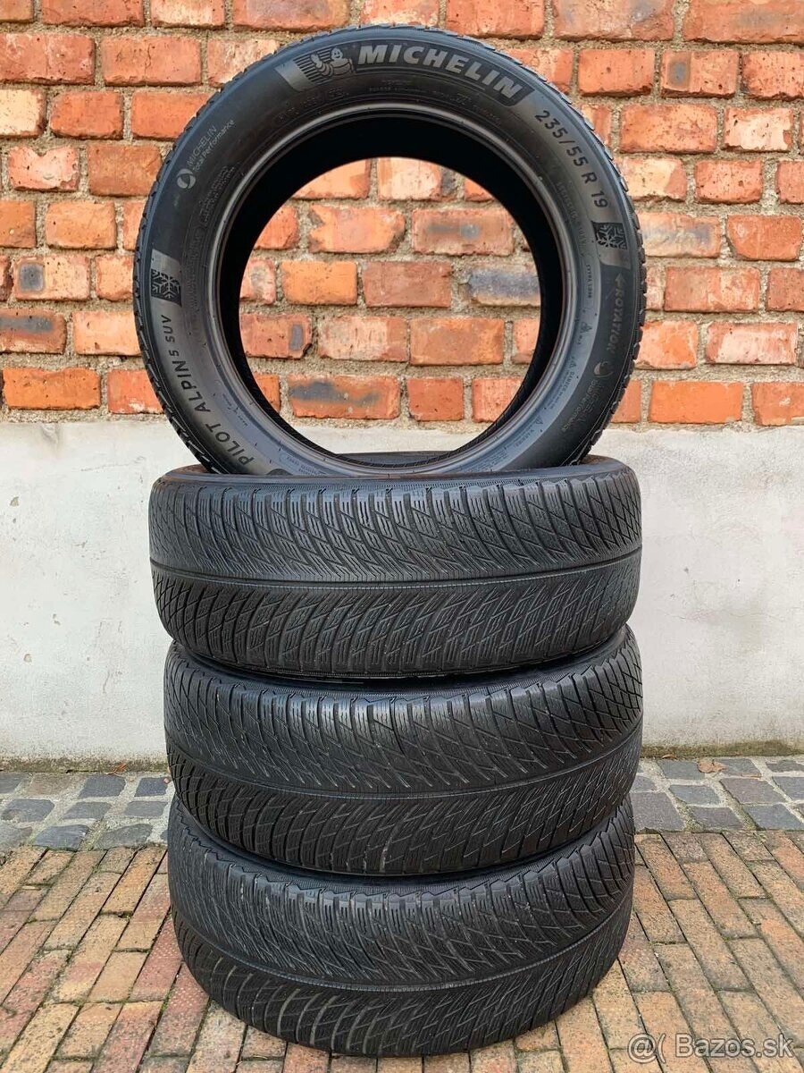 Zimné pneu Michelin Pilot Alpin 5 SUV 235 55 R19