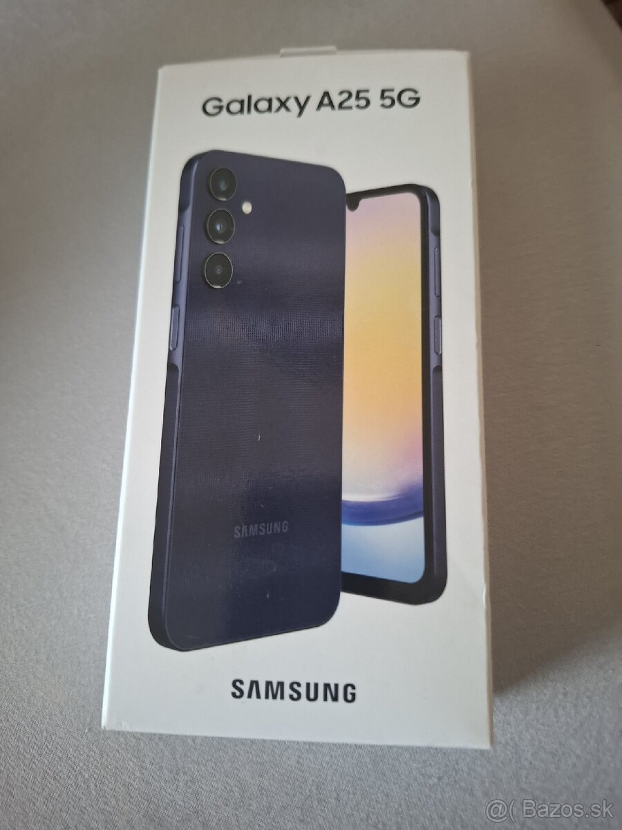 Predám Mobil Samsung Galaxy A25 5G úplne nový nerozbalený