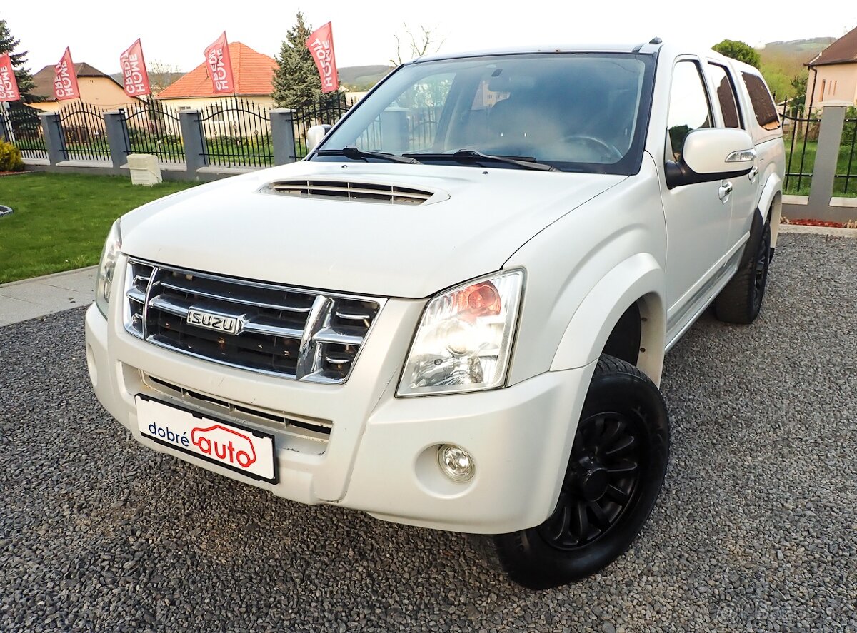 ISUZU D-MAX 3.0 DoubleCab 120kw AUTOMAT , HARDTOP, ŤAŽNE