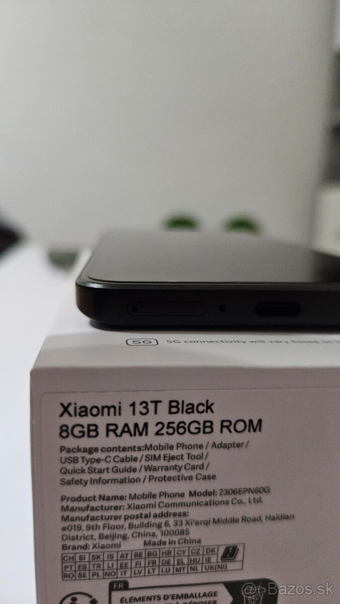 Xiaomi 13t, stav nového telefonu