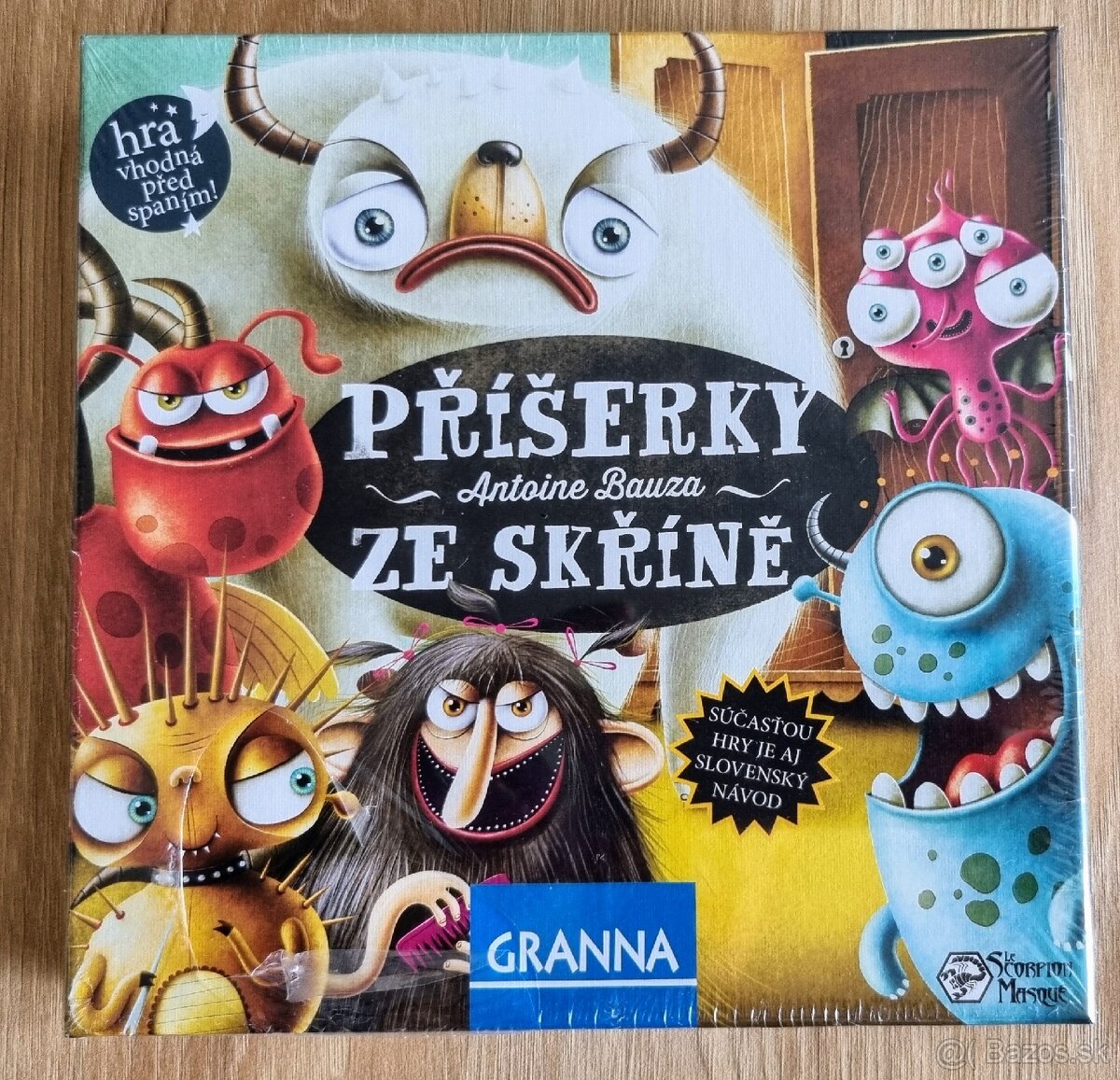 Spoločenská hra "Príšerky zo skrine"