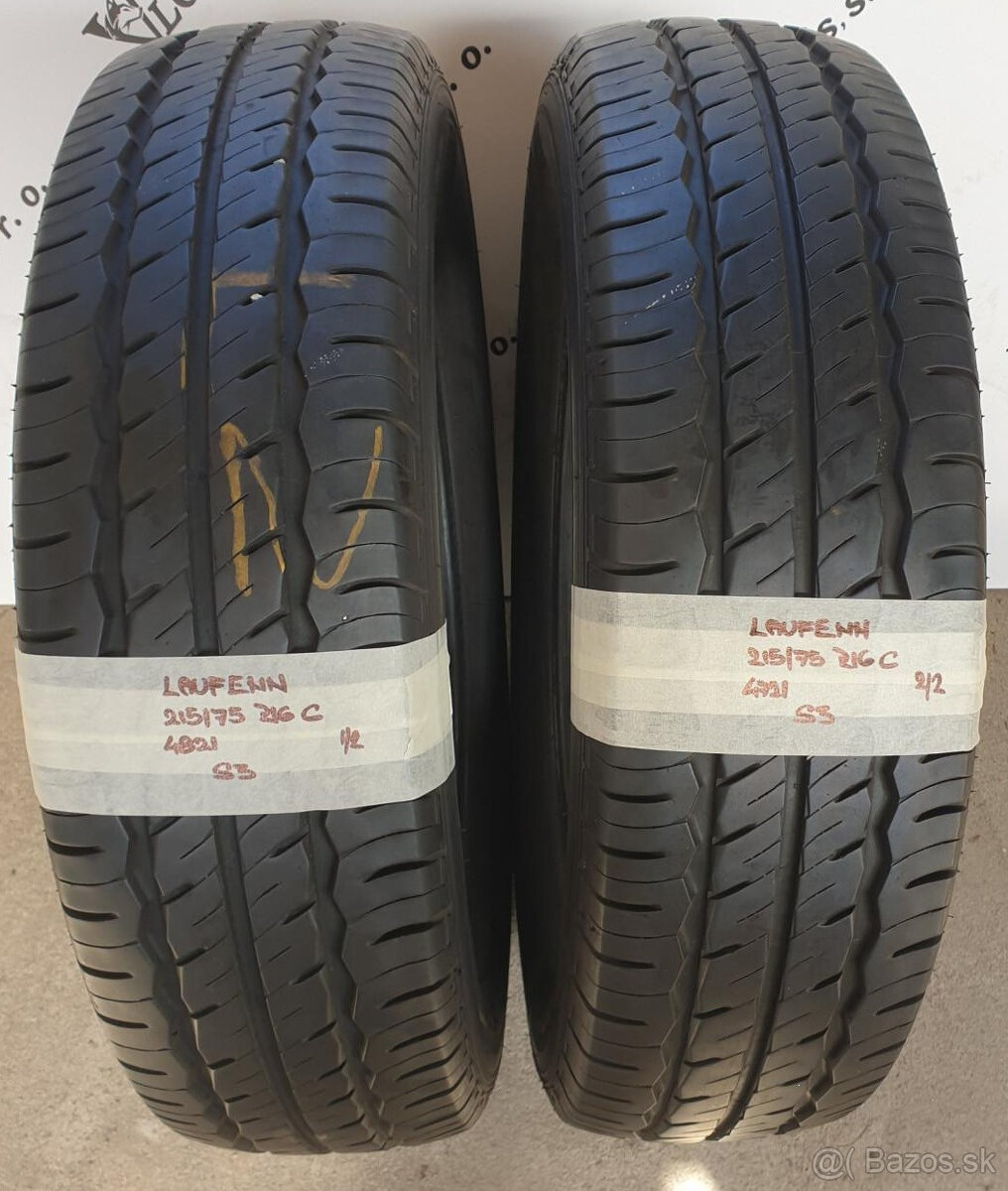 Dodávkové letné pneu 215/75 R16C LAUFENN DOT4721