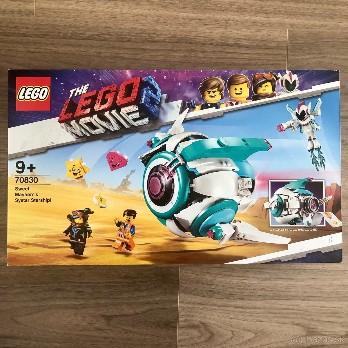 NOVÉ - LEGO Movie 70830 Hviezdna loď generálky Mayhem