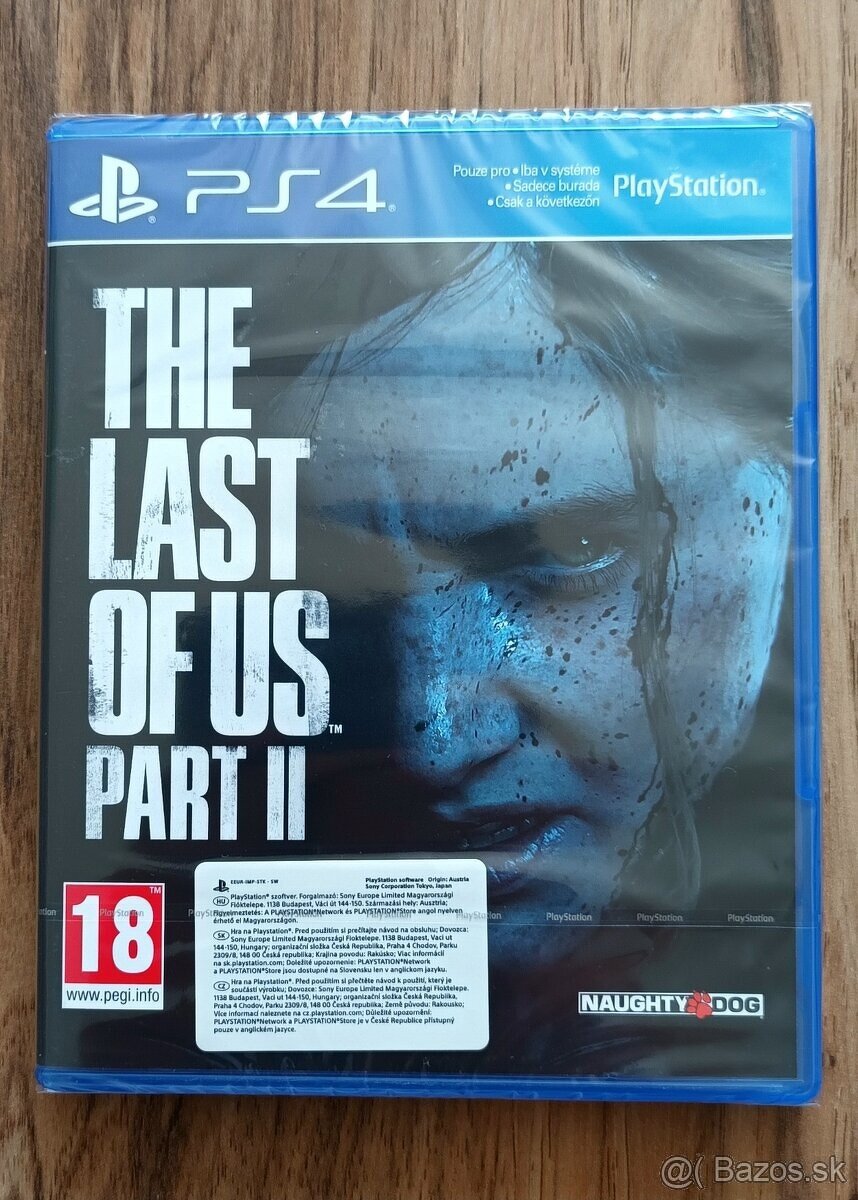 PS4 HRA THE LAST OF US PART 2 NOVÉ