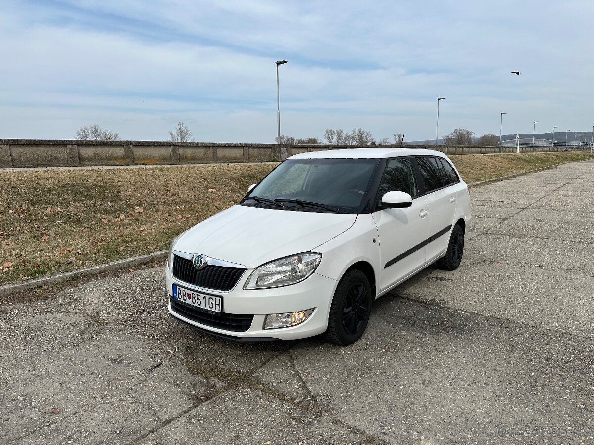 ŠKoda Fabia 2 kombi 1.6 TDI 12/2011 biela 255tis. km