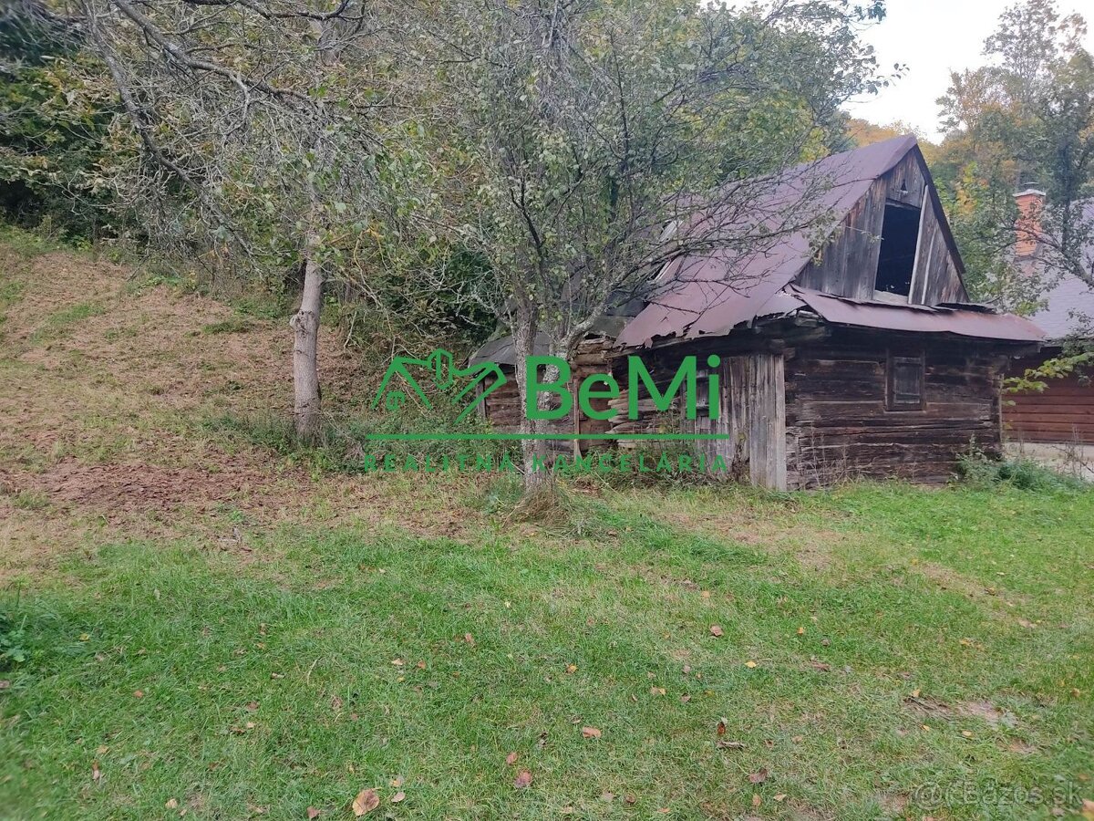 Chata s pozemkom v krásnom prostredí obce Belá, 1336m2  048-