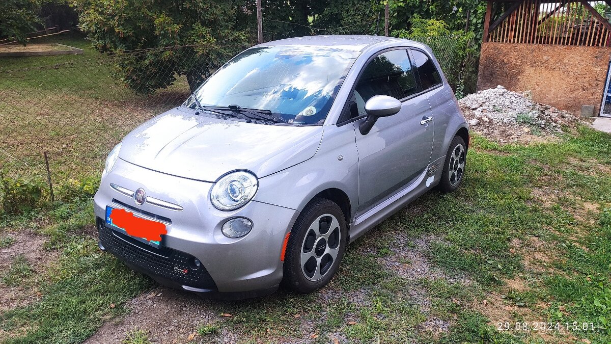 Fiat 500e USA elektromobil, elektrické