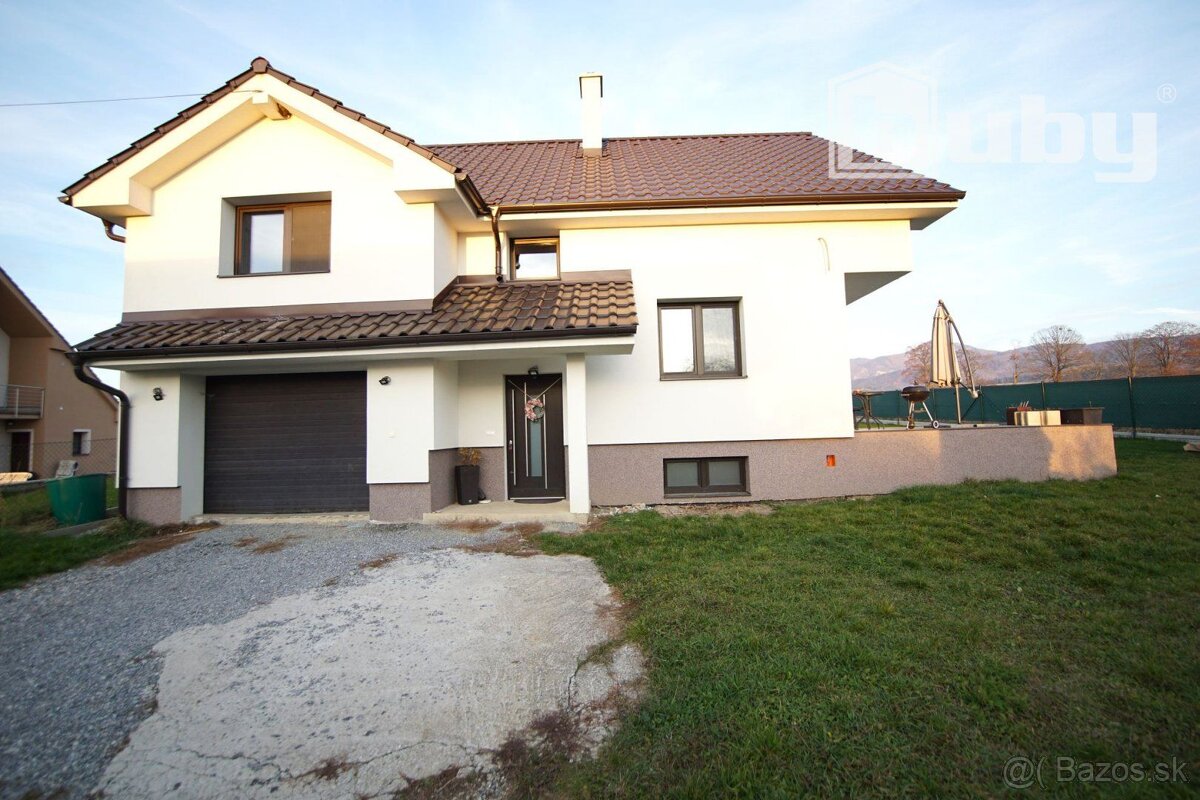 Novostavba rodinného domu v Mošovciach, pozemok 730 m2, na p