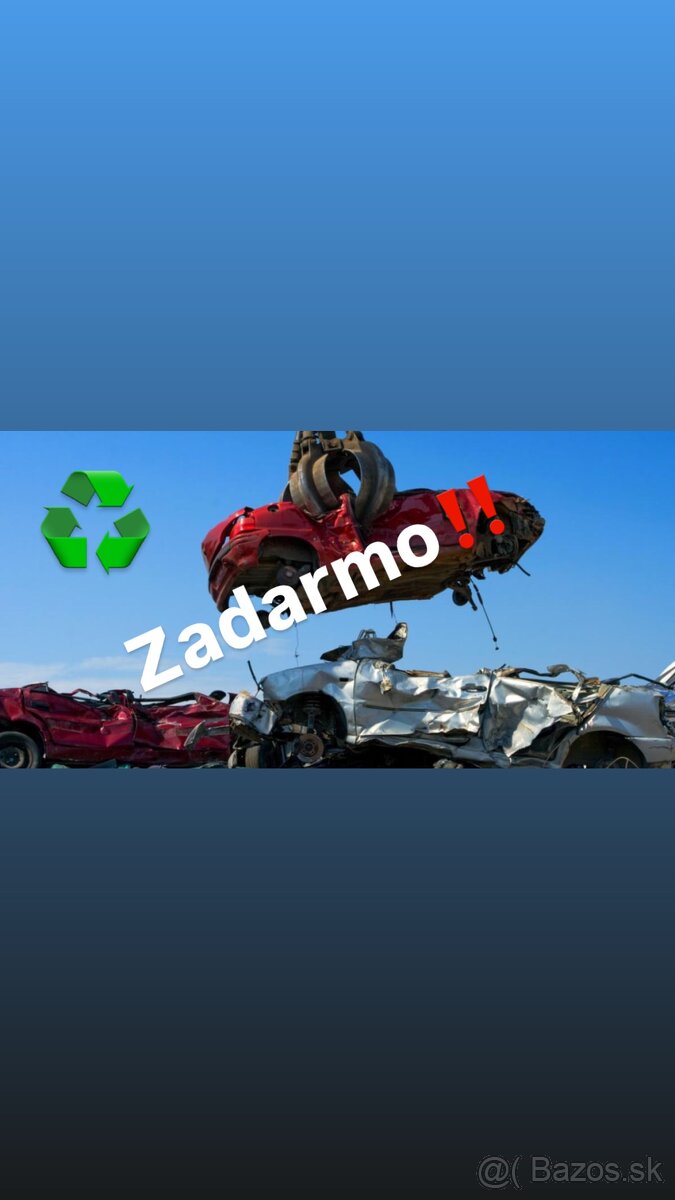 Recyklácia autovrakov vrakovisko