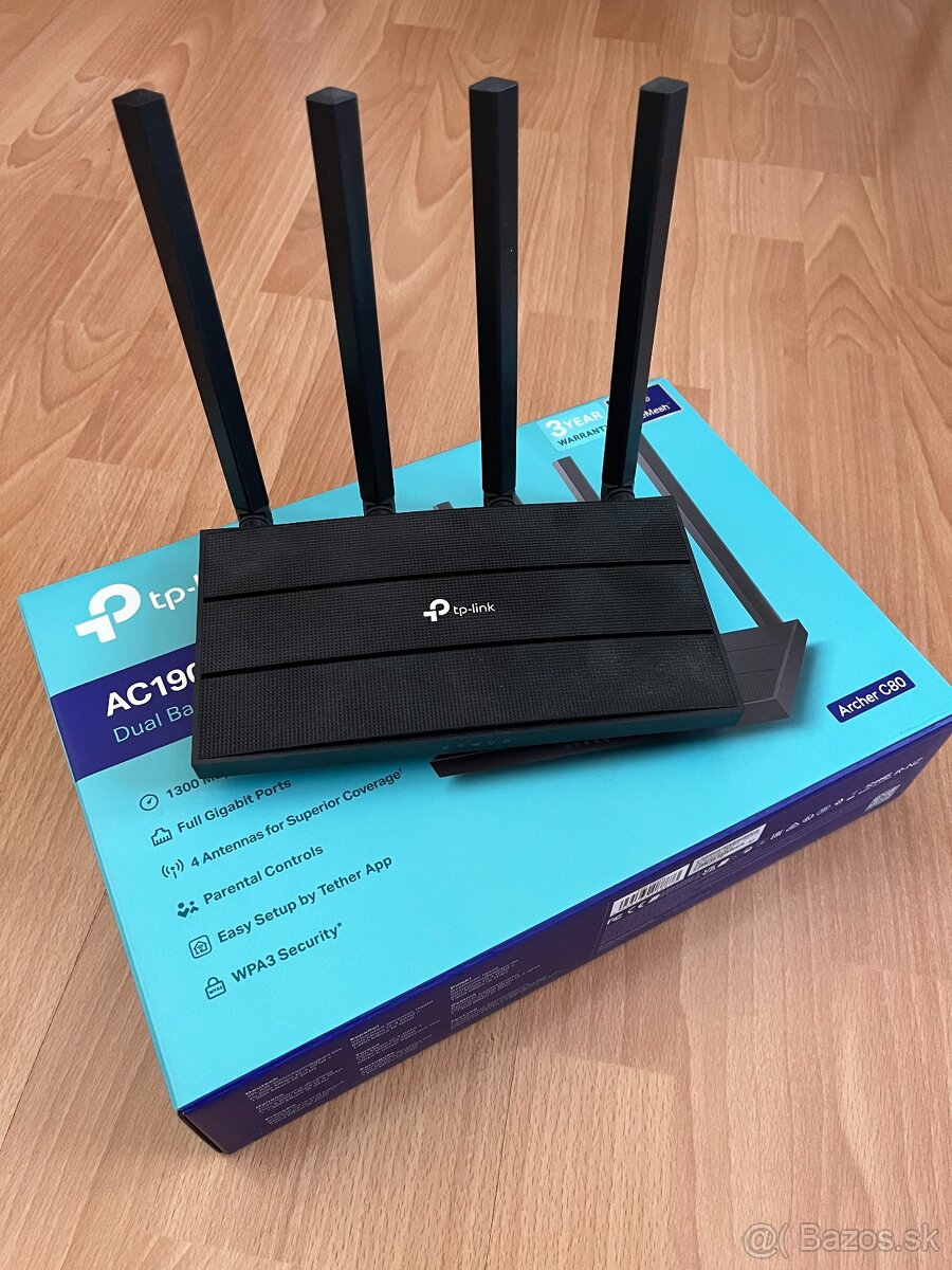 TP-Link Archer C80 AC1900 Wi-Fi router