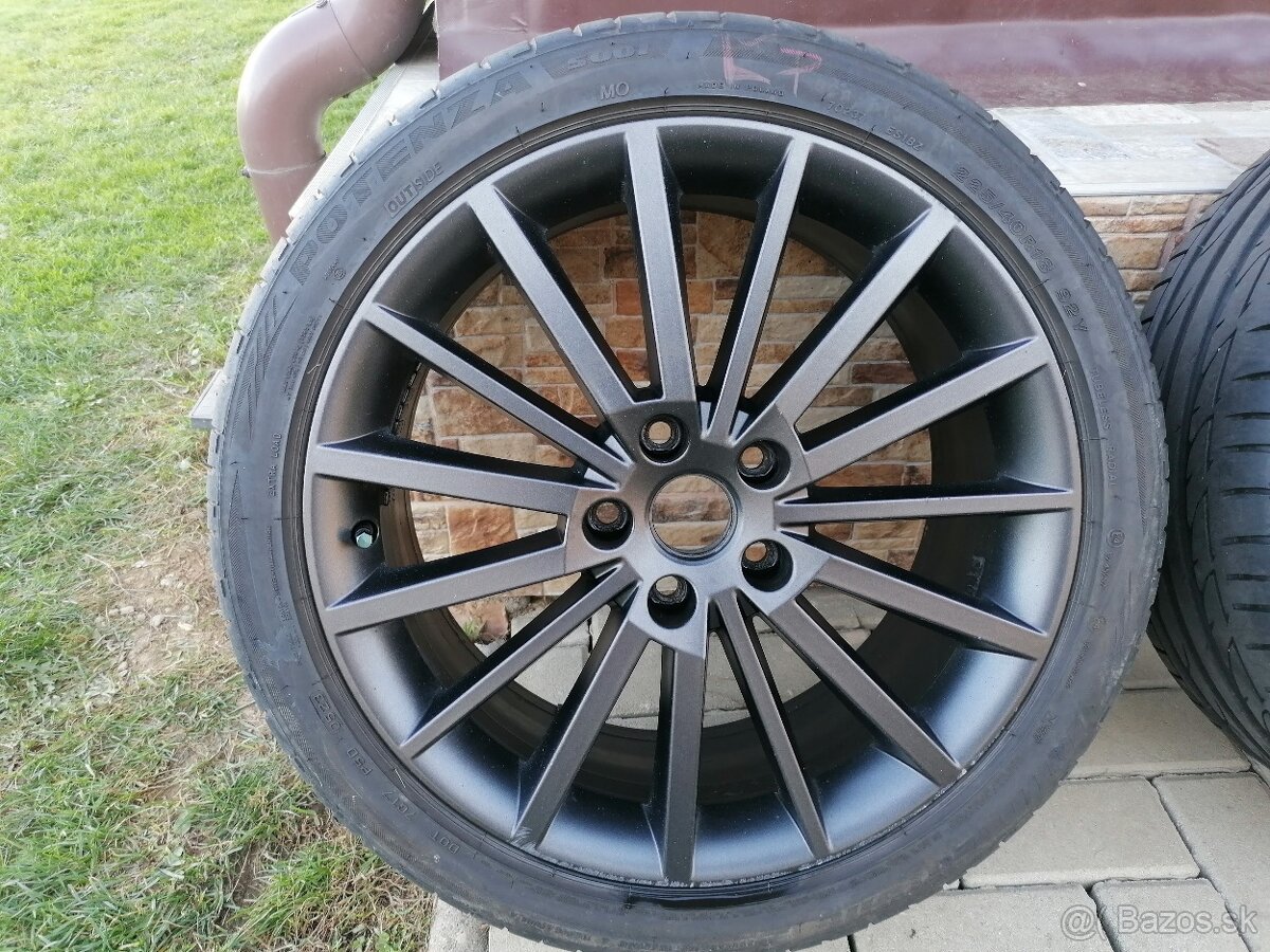 Letná sada Škoda Turini 5x112 R18 s pneu Bridgestone 225/40