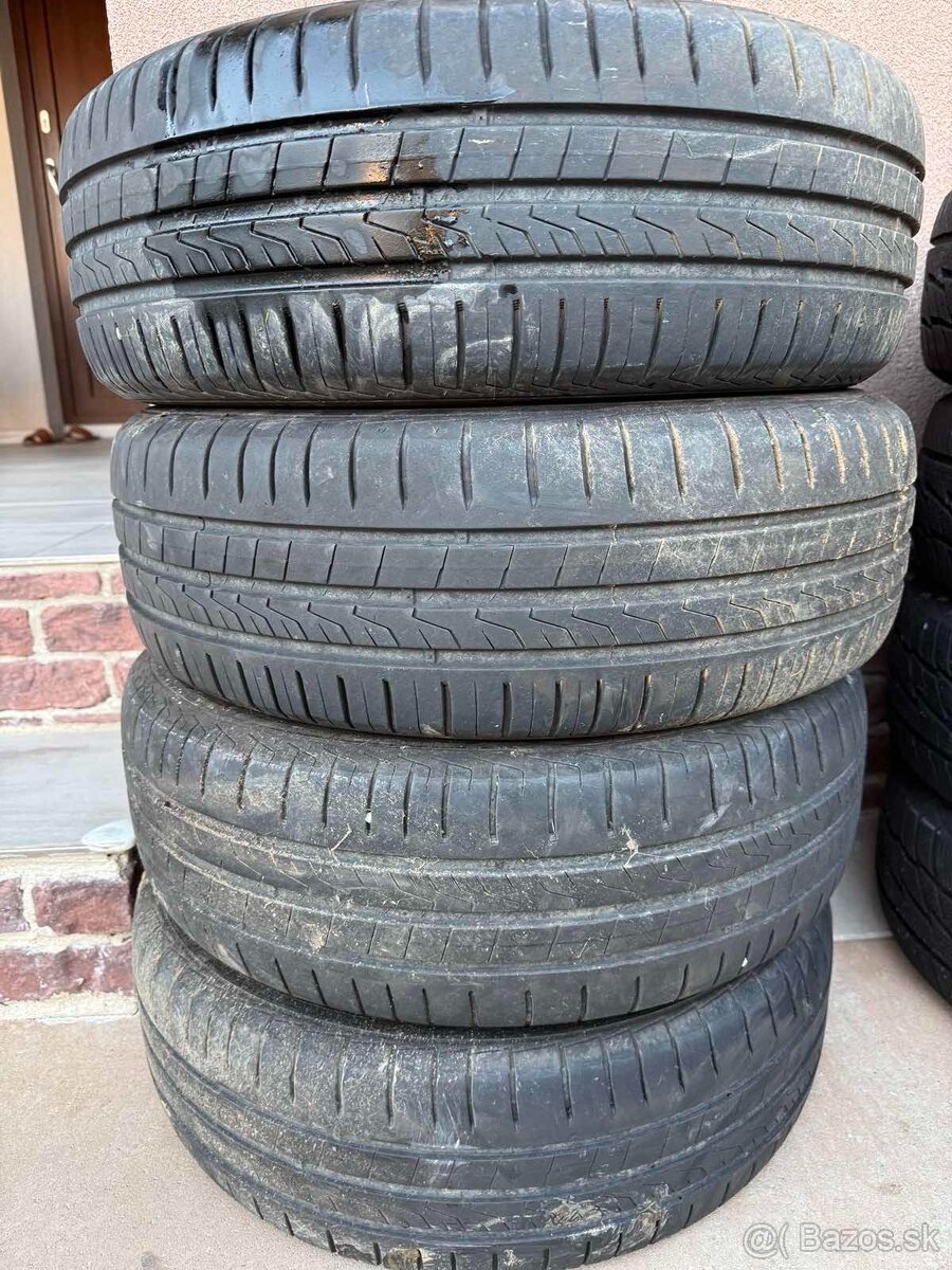 Predám 195/65 R15 letné Hankook