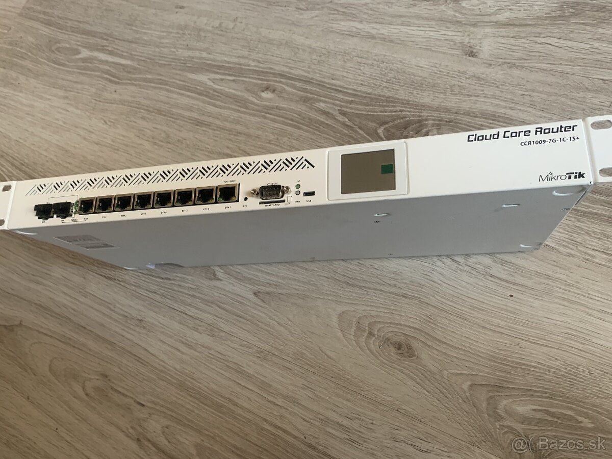 MikroTik Cloud Core Router CCR1009-7G-1S-1S+