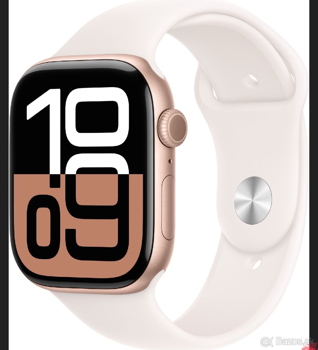 Apple Watch Series 10 46 mm Ružovo zlatý hliník so svetlo ru