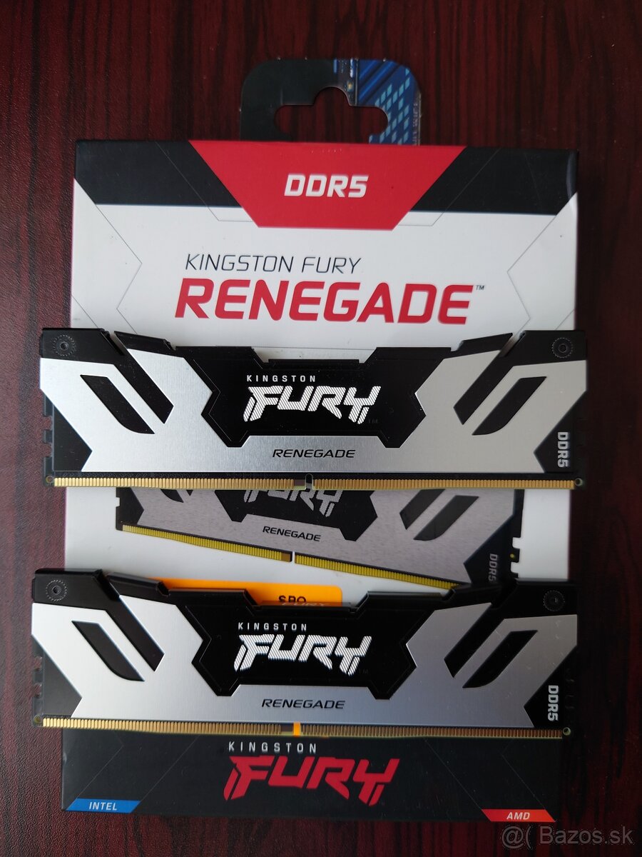 Kingston Fury Renegade DDR5 6400 MHz 32gb (2x16gb kit)