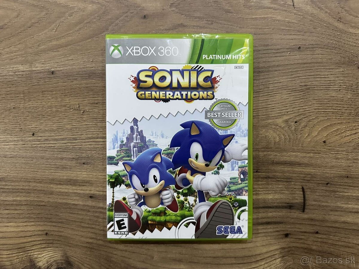 Sonic Generations na XBOX 360