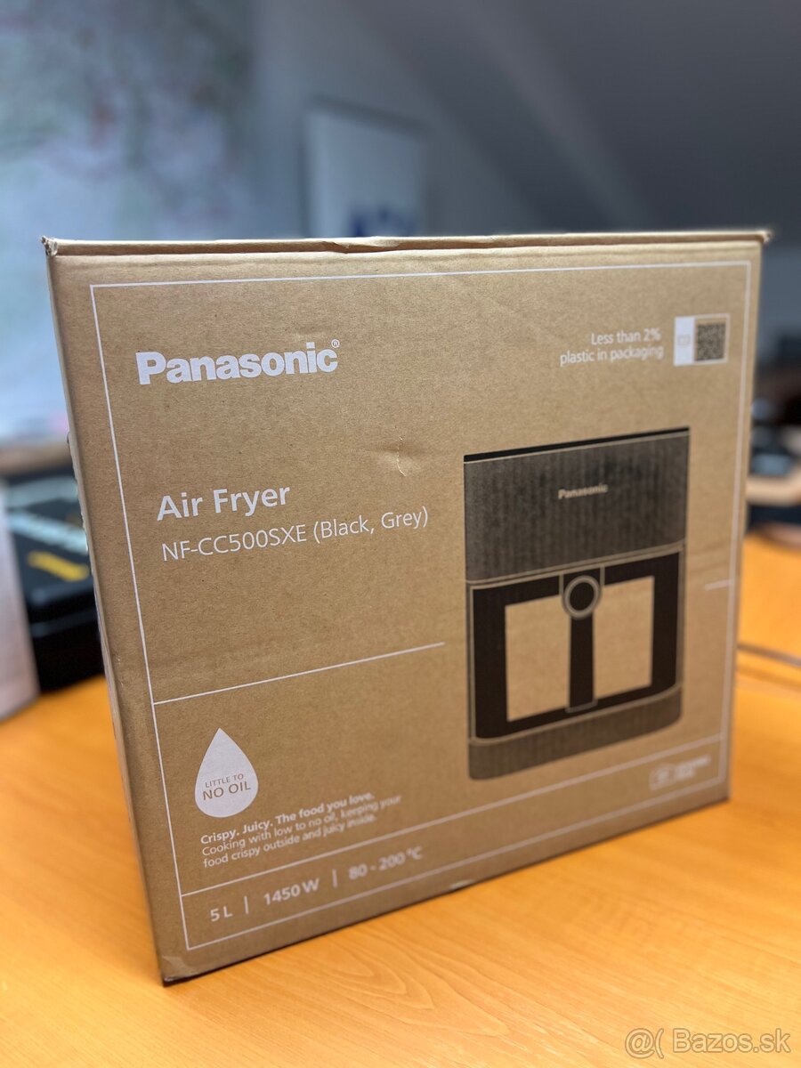 Teplovzdušná fritéza Panasonic NF-CC500SXE Nová